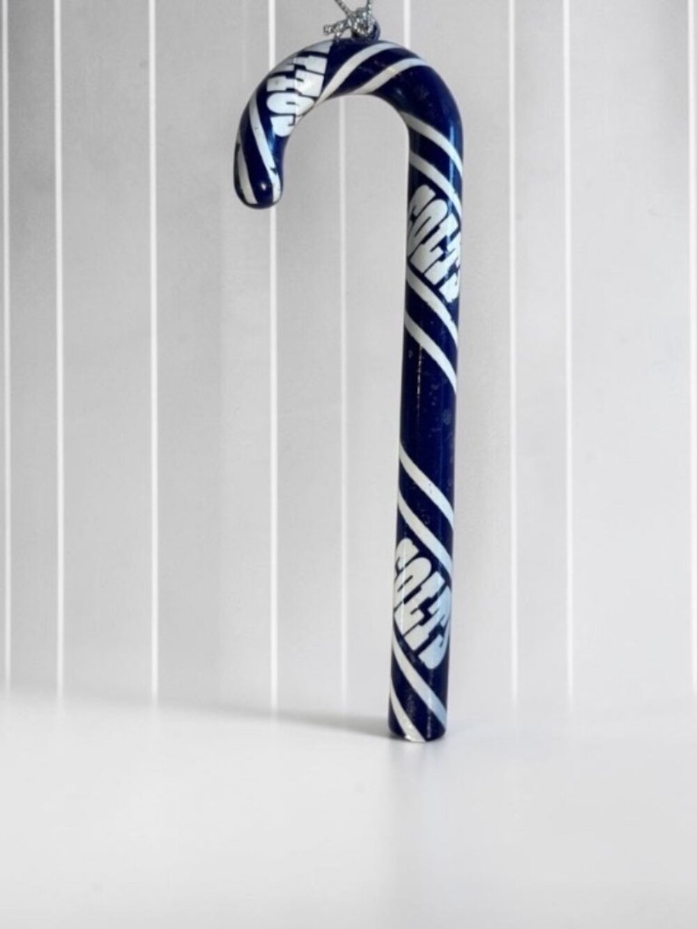 Indianapolis Colts NFL Candy Cane Christmas Ornament Forever Collectibles
